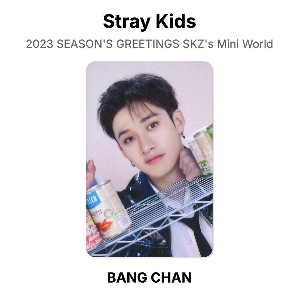 Stray Kids 2023 SEASON'S GREETINGS SKZ's Mini World Official Photocard