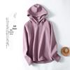Women's Double-Sided Velvet Hooded Windproof Sweater for Autumn/Winter - Long Sleeve, Plus Velvet Thickened, Warm Brushed Jacket.