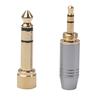 6.35mm Male To 3.5mm Female Plug Headphone Audio Adapter with 3.5mm Screw Jack Audio Video Cable Adapter Locking Cable