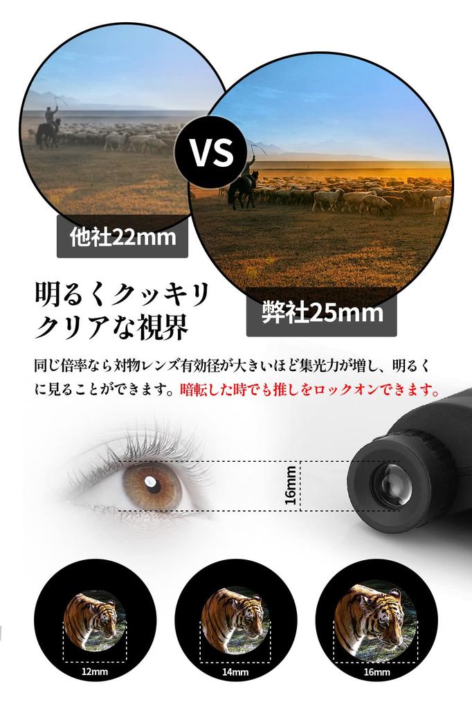 Topson Binoculars for Live Concerts, 10x Magnification, 25mm Aperture, Perfect for Favorite Artists, Live Attendance, and More. Ultra-Lightweight