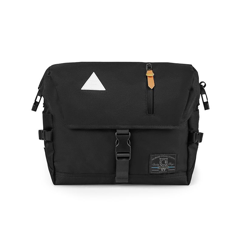 

Across Men College Student Sports Messenger Bag Black
