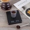 New Design 3KG/0.1G Household Multifunction Black Kitchen Office Digital Coffee Scale with Tiemer