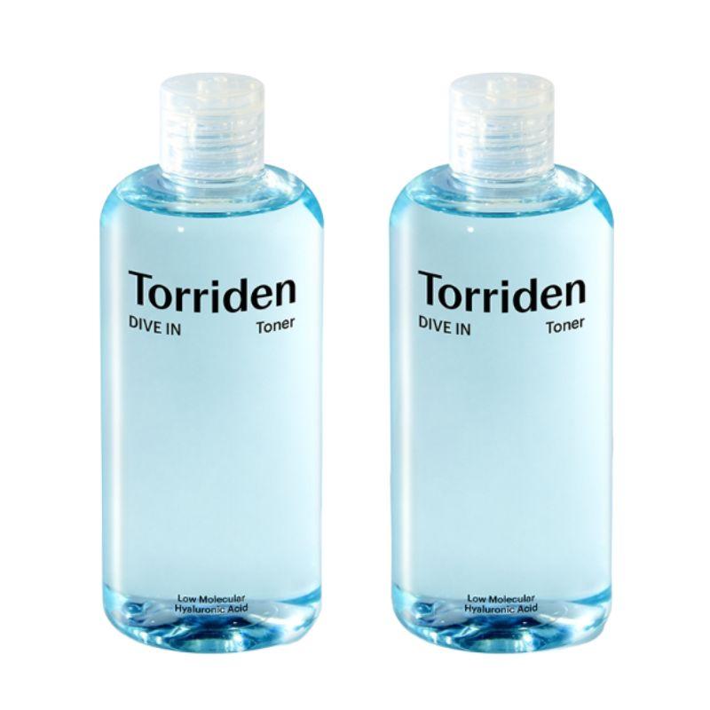 

Torriden DIVE-IN Low Molecular Hyaluronic Acid Toner 300ml x 2ea – Deep Hydration Skin Booster Set