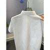 Men Breathable Mesh Panel Short Sleeve Polo Shirt Casual Loose Lightweight Business Casual Summer Top