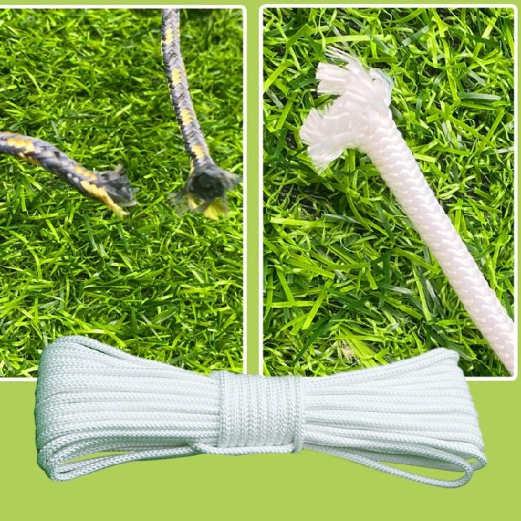 Multifunctional Double Color Option Nylon Clothesline Heavy Duty Antislip DesignTent Rope For Camping Wind Protections