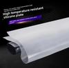 1PC Silicone Rubber Sheet Plate Mat High Temperature Resistant Clear Gasket Transparent Thick 0.5 1 2 3 4 5mm