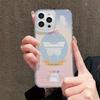 Card Slot Holder Silicone Wallet Pocket Case For Samsung A15 A36 A56 Xiaomi Redmi Note 12 13 Pro iPhone 17 16 Infinix Note 30 Cover Clear Phone Bumper