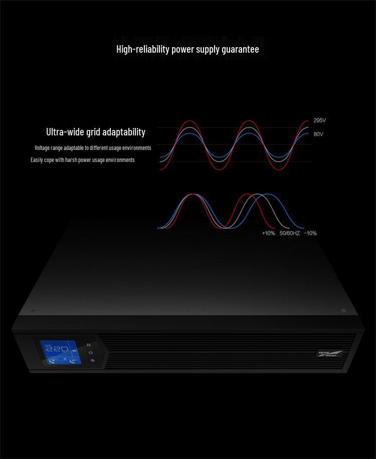 Kehua YTR1110-J Rack-Mounted 10KVA/9KW Server Backup UPS