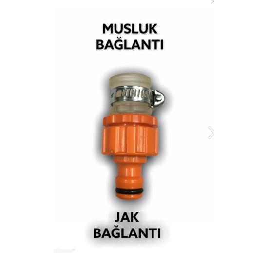 

Otomatik Kelepçeli Musluk Bağlantı Aparatı 1/2 Jaka Uyumludur(2 adet)