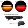 2 Pcs Car Front Signal Light Smoked LED Side Marker For 2010-15 Chevrolet Camaro