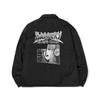 Extraordinary B.S.C Anime Coach Jacket Black