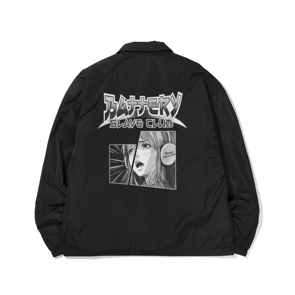 Extraordinary B.S.C Anime Coach Jacket Black