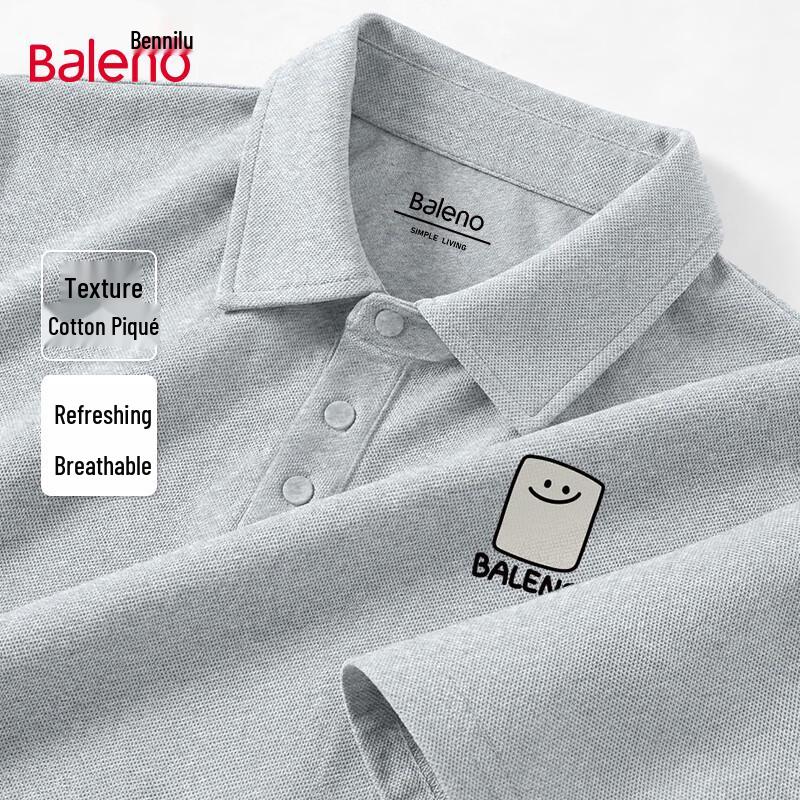 Baleno Men's Graphic Pique Polo Shirt