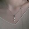 Pearlymore Drop Pearl Long Slide Ball Necklace_PM25N024SS