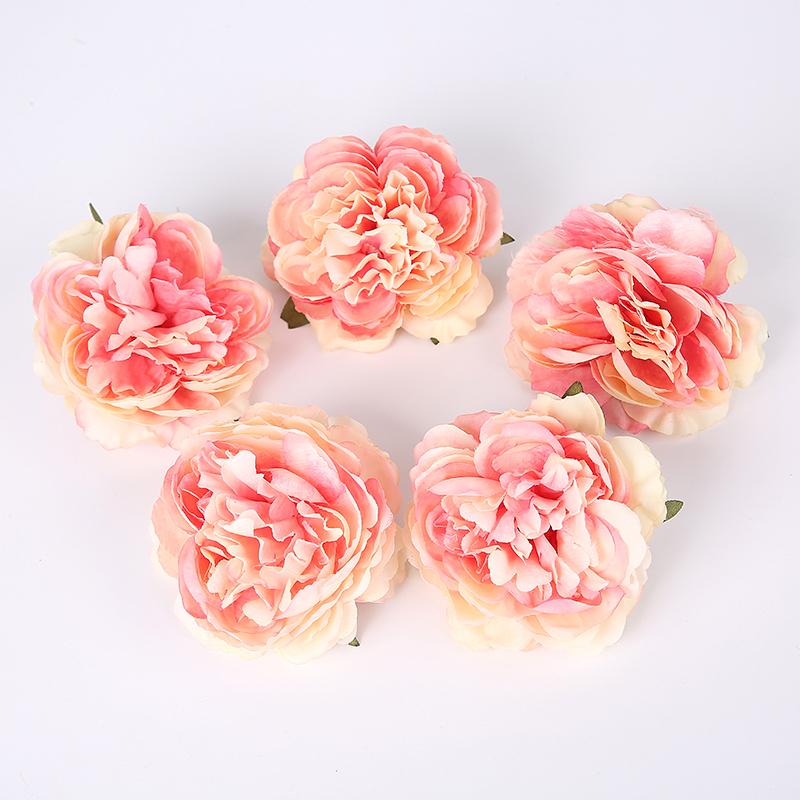 3/5/10 Stück Seidenpfingstrose Künstliche Blumen Hochzeit Ehe Dekoration Kunstblume für Heimdeko DIY Basteln Geschenke Girlandenzubehör