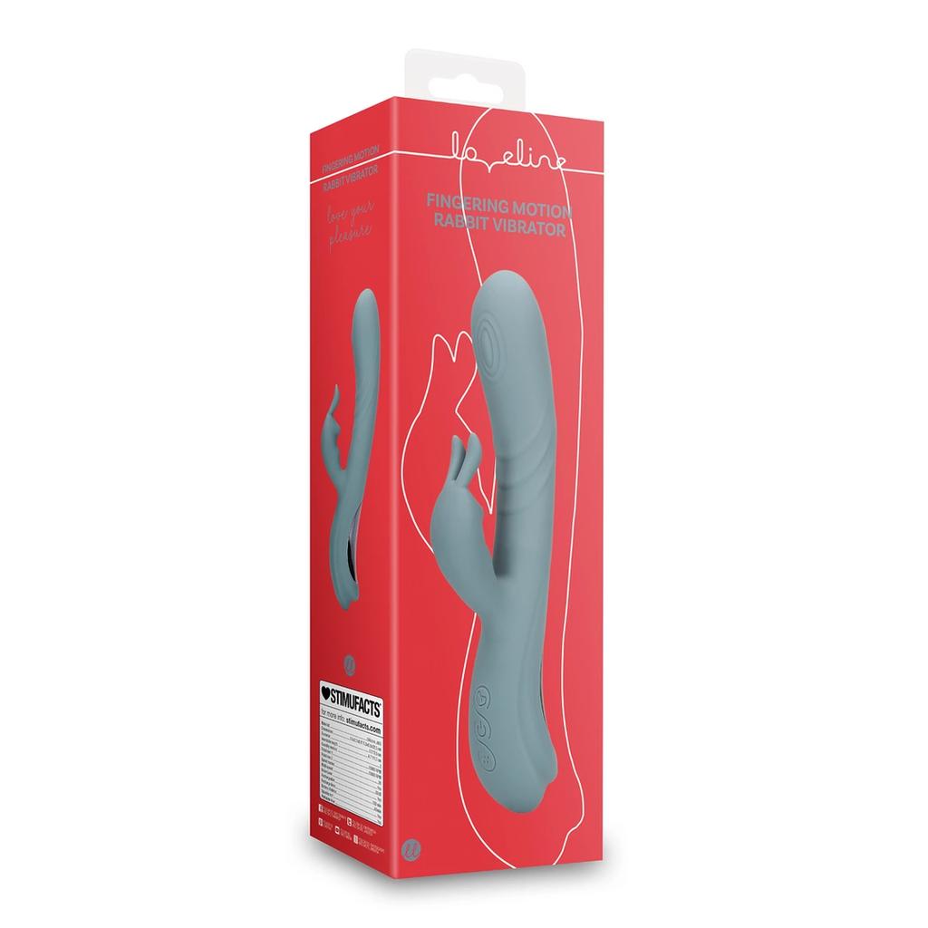 Loveline - Bunny Vibrator - Mixed Orgasms - Weathervane Grey