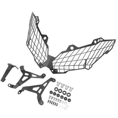 Motorcycle Headlight Guard Grill Black Headlight Mesh Grill Cover Replacement for Versys 650 300R 1000