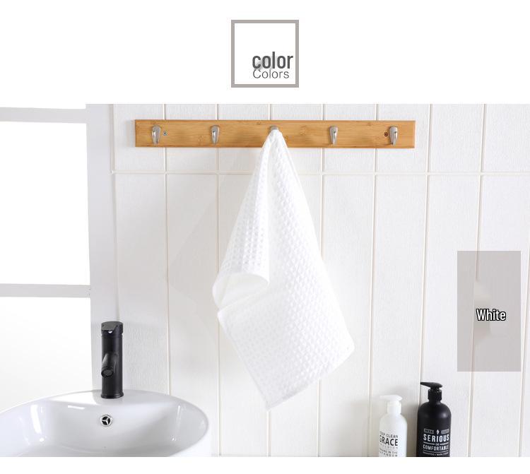 Luxurious Japanese Long-Staple Cotton Waffle Towel: Absorbent, Skin-Friendly, Zero Shedding Face Towel