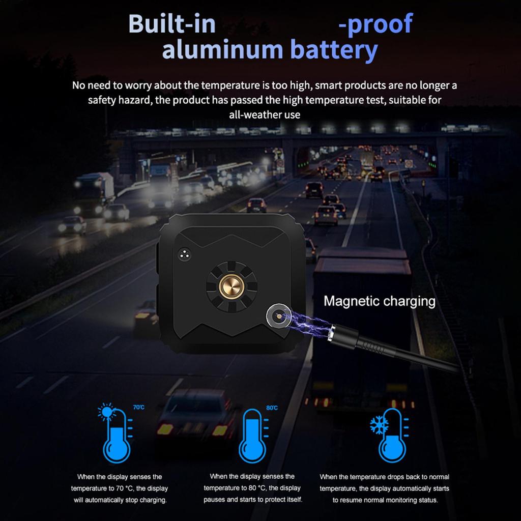 Tire Pressure Gauge Multifunctional Portable Meter Digital Pressure Gauge For Auto Truck Vehicle Automotive Repair Road Trip