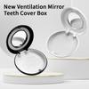 New Retainer Box Denture Storage Case Orthodontic Fake Teeth Mouth Guard Container Plastic Box Oral Hygiene Supplies Organizer