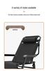 Portable Folding Lounge Chair Bed for Office, Naps, Camping, and Relaxation