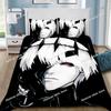 Anime Duvet Pillowcase Bedding Set Adult Boy Girl T-Tokyo G-Ghoul Bedroom Decoration Children Single Double Large Size Gift