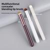 Single Multi-functional Concealer Smudge Lip Brush, Round Head Smudge, Professional and Convenient, Exquisite Brush Handle, Wear-resistant and Durable