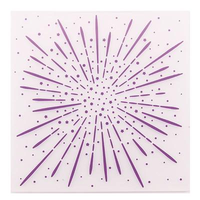 Plastic Embossing Folder Template DIY Scrapbook Album Paper Card Craft Making