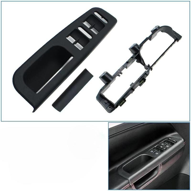 3Pcs for Bora Golf 4 Interior Door Handle Lifter Switch Bracket Base Caps 1J1 867179 3B1 867 171 E 3B0867175