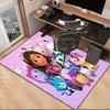 Colorful Friends Dollhouse Office Rug Chair Mat, Game Carpet, Suitable for Front Door, Bedroom, Living Room, Desk, Holiday Gift
