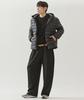 Deoseutoli [Fleece-Lined] Studio Banding Slacks (Black)