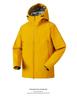 New 3D Cut Windproof Waterproof Hooded Softshell Jacket for Couples - Spring/Autumn Mountaineering