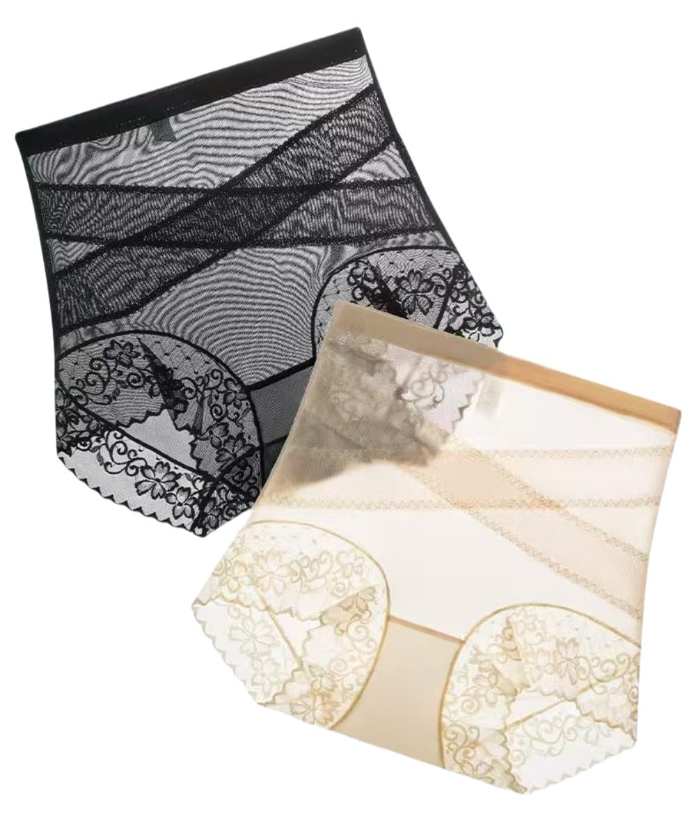 

Формирующее белье с перекрестной компрессией, дышащие брюки для женщин, телесный [CVBFRTY], формирующее белье с высокой талией, пояс, трусики, с высокой посадкой (Черный + Тон, XL)