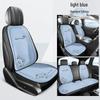 Cartoon Linen Car Seat Cushion – Universal Fit for Rear Driver Seat, Four Seasons