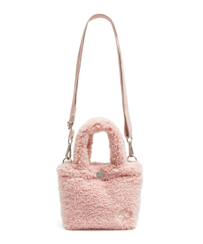 Mark Gonzales Women'S Club Boucle Mini Crossbody Bag - Pink