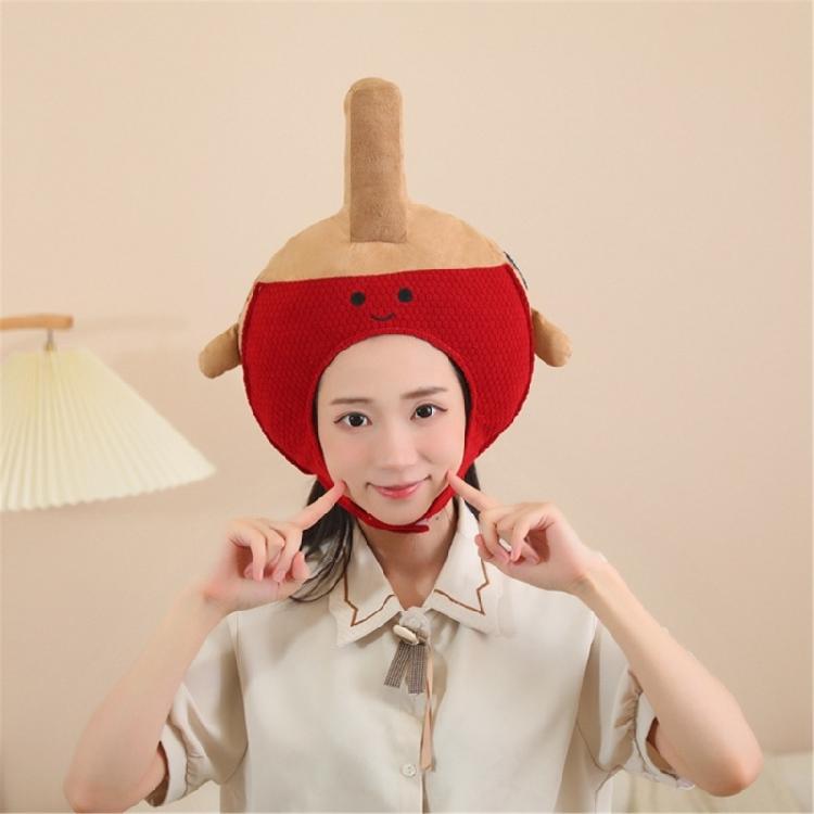 Pingpong Paddle Hat for Adult Child Cartoon Headcover Hat Party Headgear Festival Holiday Photo Hat Costume Accessories