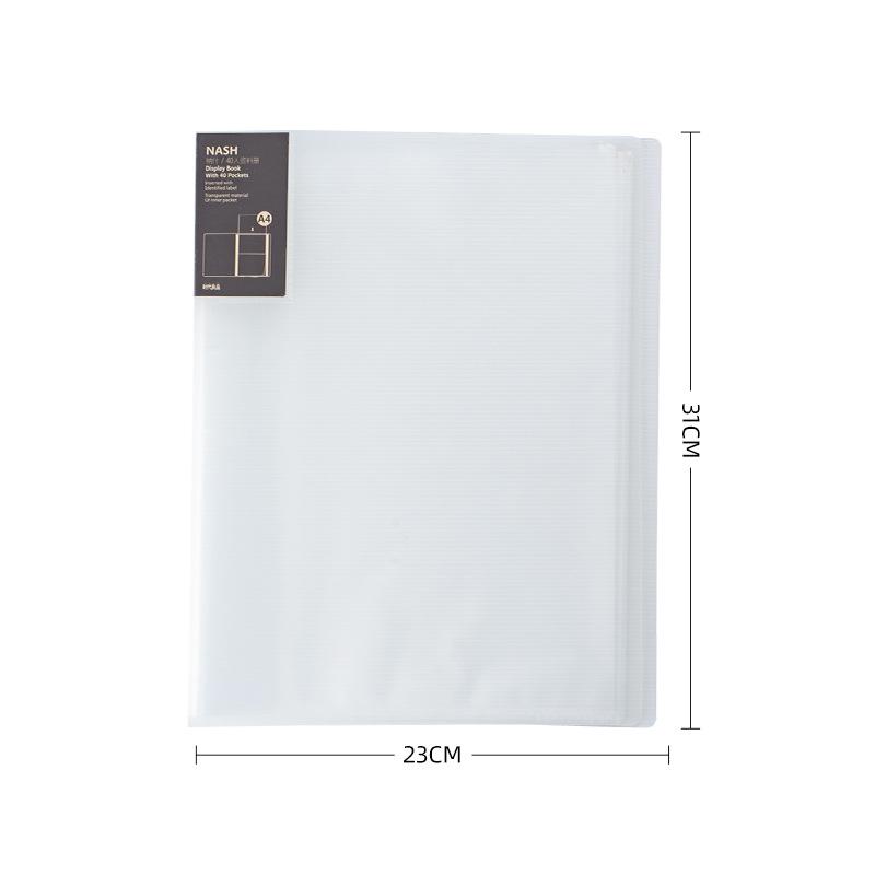 A4 Multifunctional Document and Material Test Paper Folder, Student Specific ID Storage Spectrum Folder