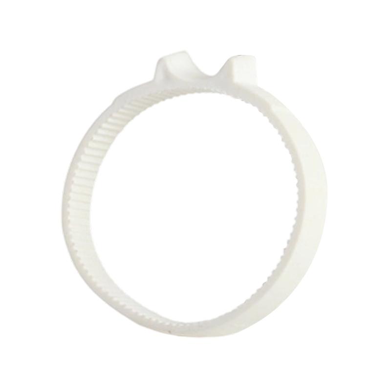 White Silicone Lens Focusing Aid Circlet for Precise Focusing Adjustment in Low Light Photography Enhancing Clarity