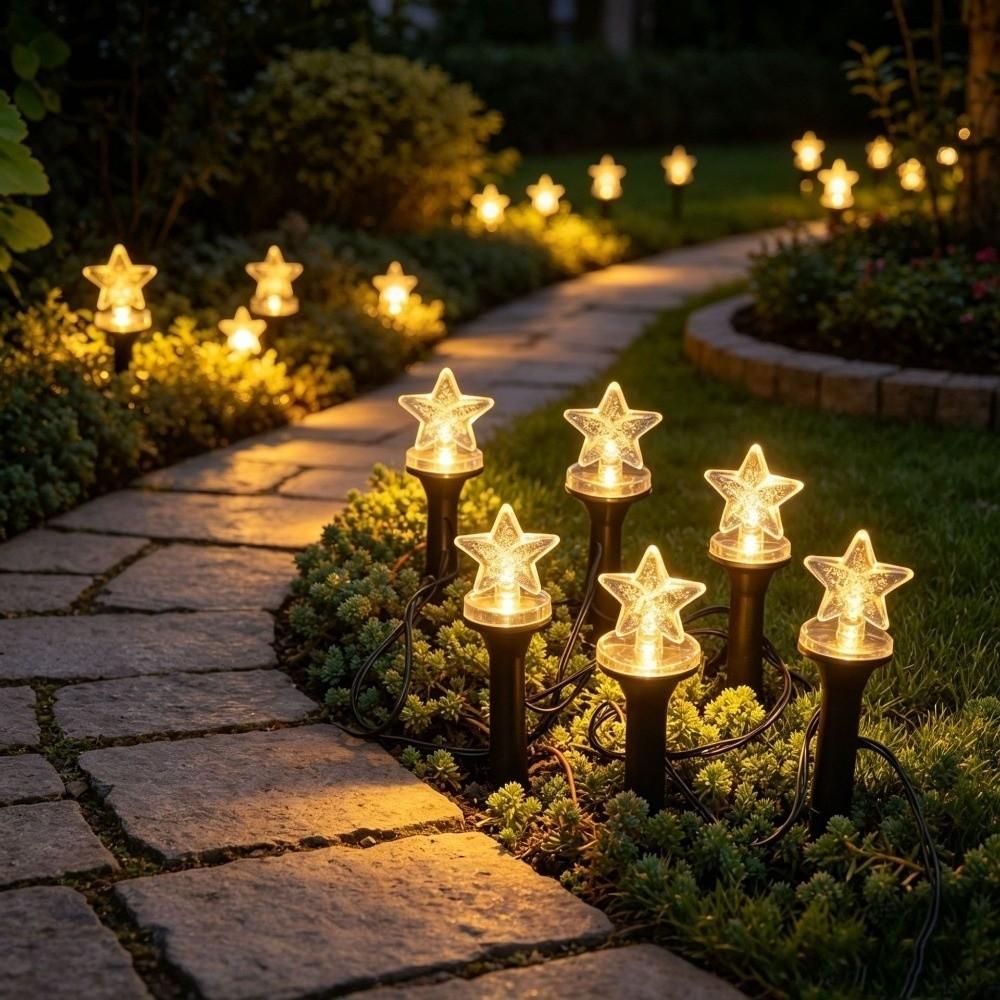 Solar Powered Solar Fairy Light Bubble Ball Outdoor Decorative Light String Light  Holiday Ambience