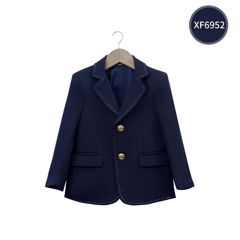 College-Stil Schuluniform-Blazer für Moderation, Rede und Abschlussfotos