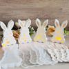 Hollow Bunny Plaster Drop Glue Mold Cartoon Rabbit Lamp Box Mold  Easter Ornament