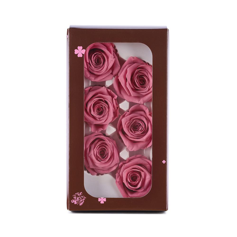 Eternal Flower Gift Box Set 2-6cm Handmade Rose Decorative Flowers, DIY Gift Flower Box