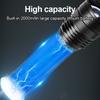 2000M Ultra Powerful Led Flashlight High Power White Laser Torch Built-in Battery Super Bright Flashlights Rechargeable Lantrens