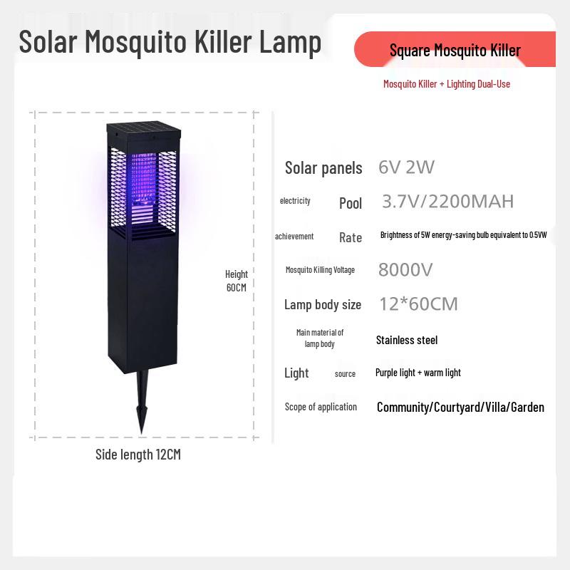 Jundingying Solar Mosquito Killer Stake Light