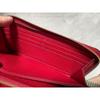 Used LOUIS VUITTON Monogram Empreinte Long Wallet Red