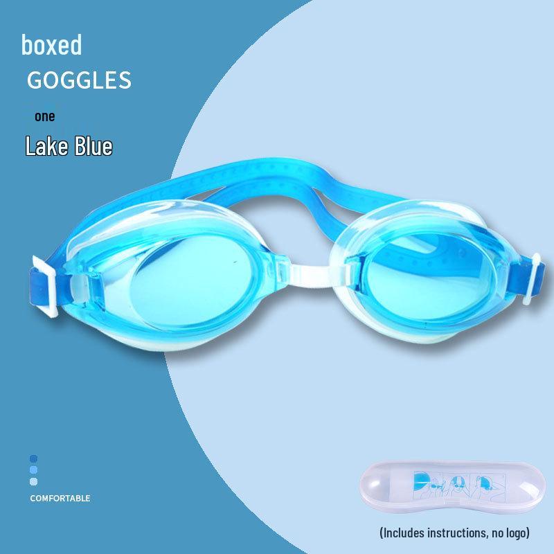Unisex Waterproof Anti-Fog HD Silicone Swimming Goggles