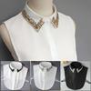 Handmade Beaded Decoration Fake Collar Rhinestone Decoration False Collar  Women Fashion