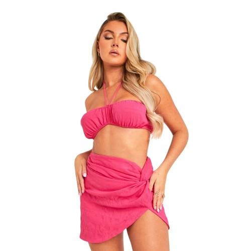 Missy Empire Womens/Ladies Halter Neck Crop Top