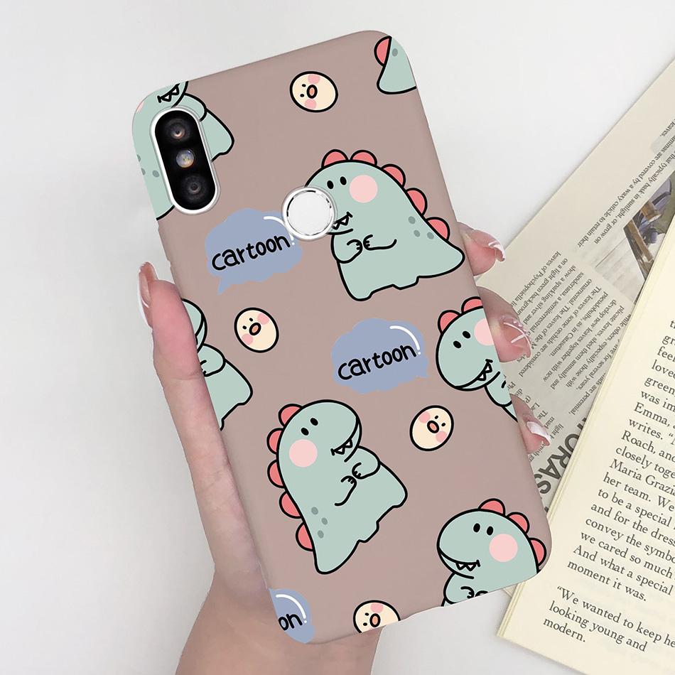 Case For Xiaomi Redmi S2 Y2 Cover Soft Matte Cute Pattern Silicone TPU Phone Case for Xiaomi RedmiS2 S 2 Y 2 Cases Back Cover