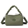 Women's Solid Shoulder Bag Lightweight Multi-compartment Nylon Bag